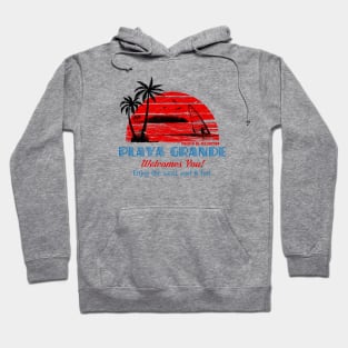 Red Sun - Playa Grande Hoodie